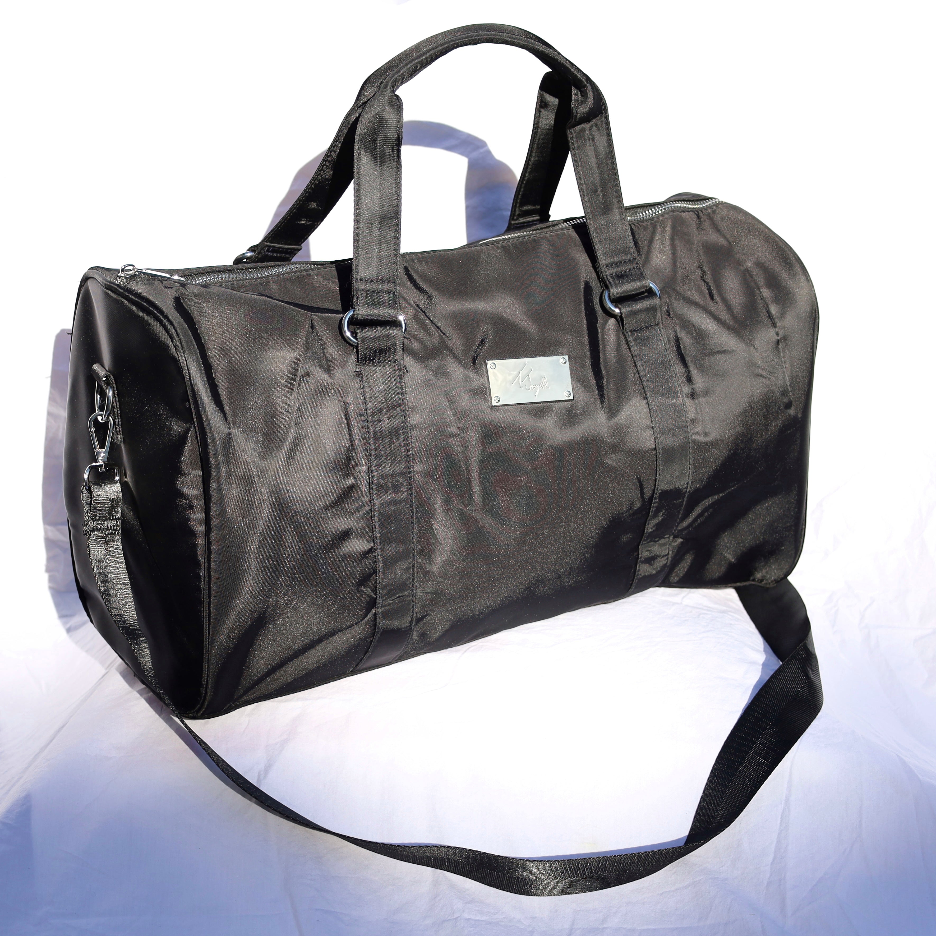 Everyday Collection: Black Classic Duffel Bag