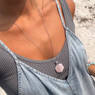 Exclusive Cleo Rose Quartz Gemstone Necklace