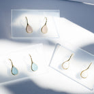 Gemstone Collection: Rose Quartz Stone Earrings