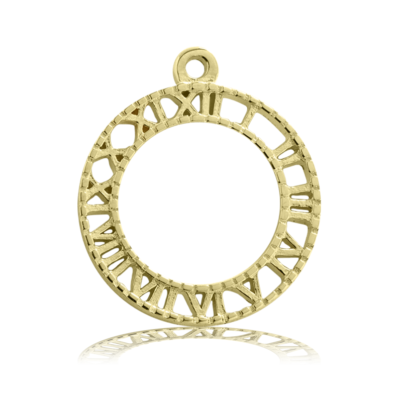 Gold Charm Collection - Robins Egg Agate Gemstone Bracelet with Timeless Gold Charm