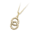 Gold Forever Connected Charm Necklace