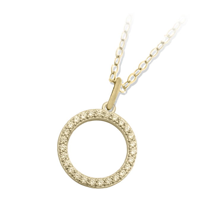Good Karma Gold Charm Necklace