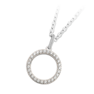 Good Karma Sterling Silver Charm Necklace