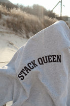 Grey STACK QUEEN Crewneck