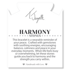 Harmony Collection- Silver with Silver Dipped White Moonstone Gemstone Bracelet