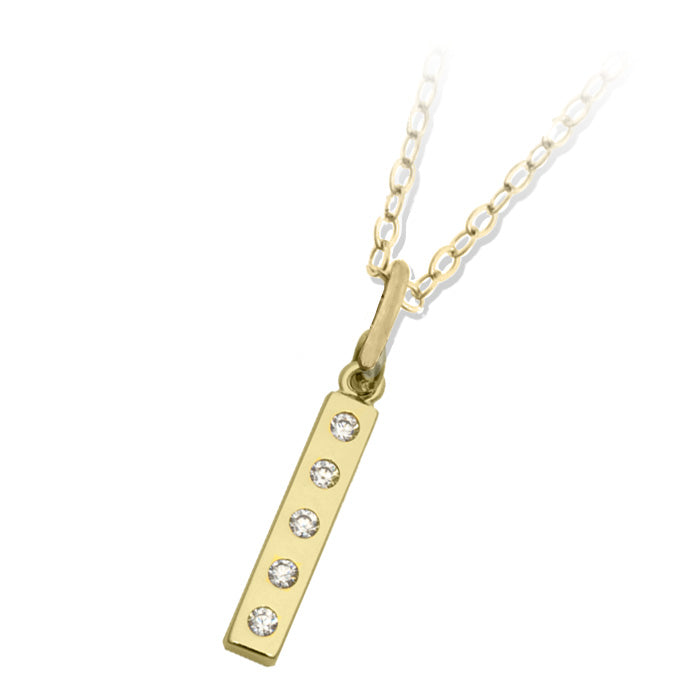 Intentions Gold Charm Necklace