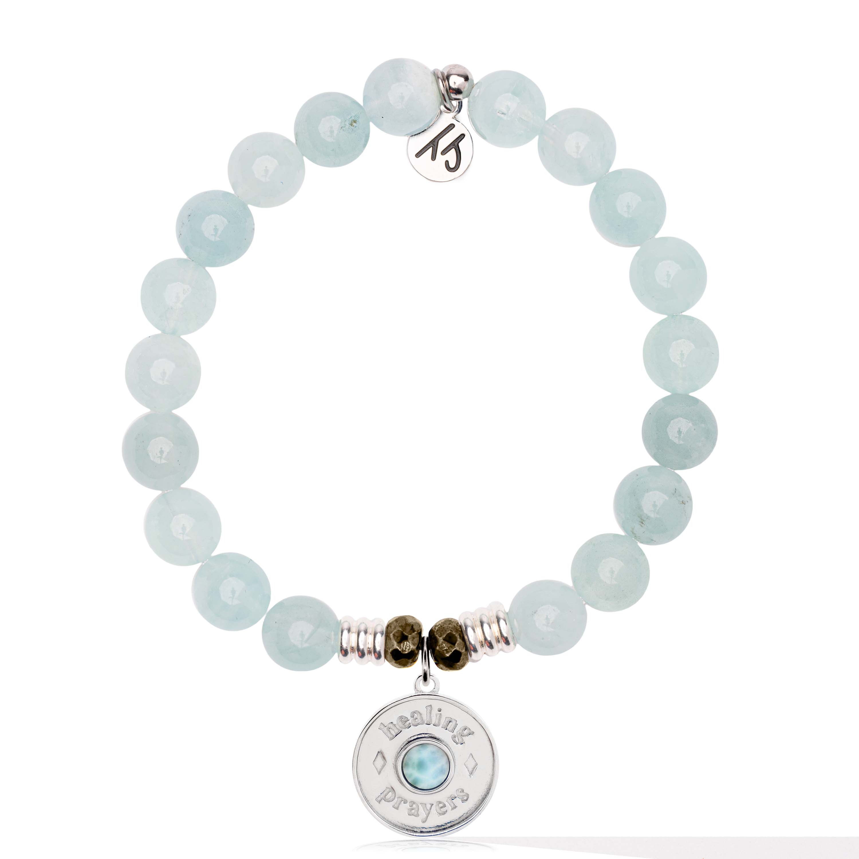 Aquamarine Stone Reiki Healing Bracelet for Men & Women for courage