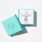 Larimar Ocean Love Sterling Silver Charm Necklace