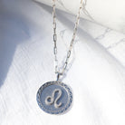 Leo Sterling Silver Zodiac Necklace