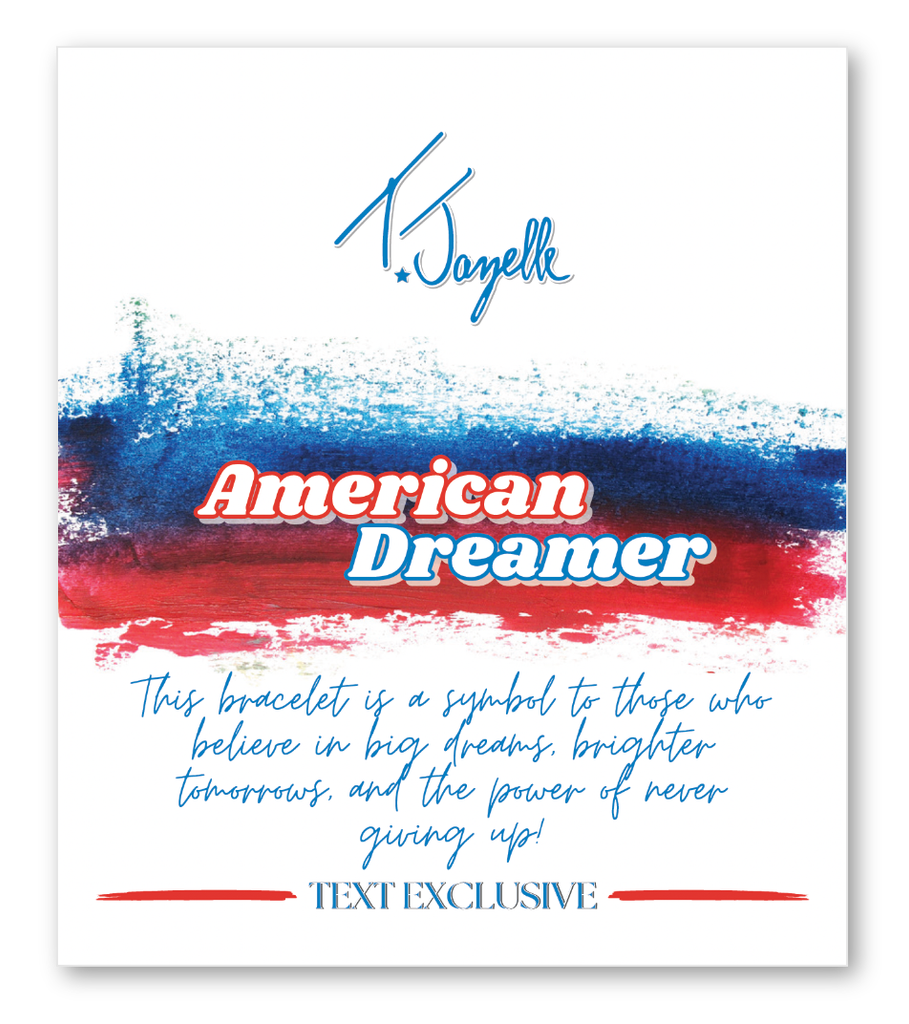 Limited Edition Americana Exclusive Text Message Bracelet