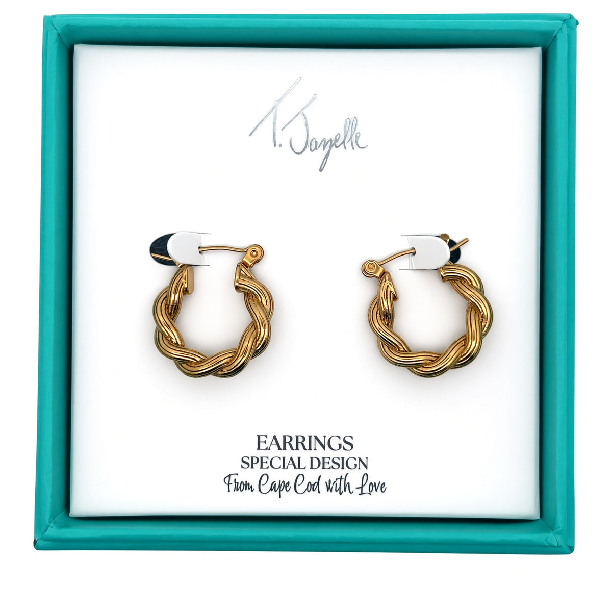 Limited Edition Braided Hoop Earrings