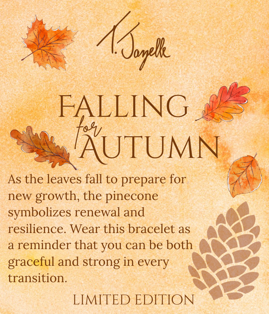 Limited Edition Falling For Autumn Exclusive Text Message Bracelet