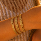 Limited Edition Gold Braided Cuff Bracelet