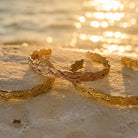 Limited Edition Gold Braided Cuff Bracelet
