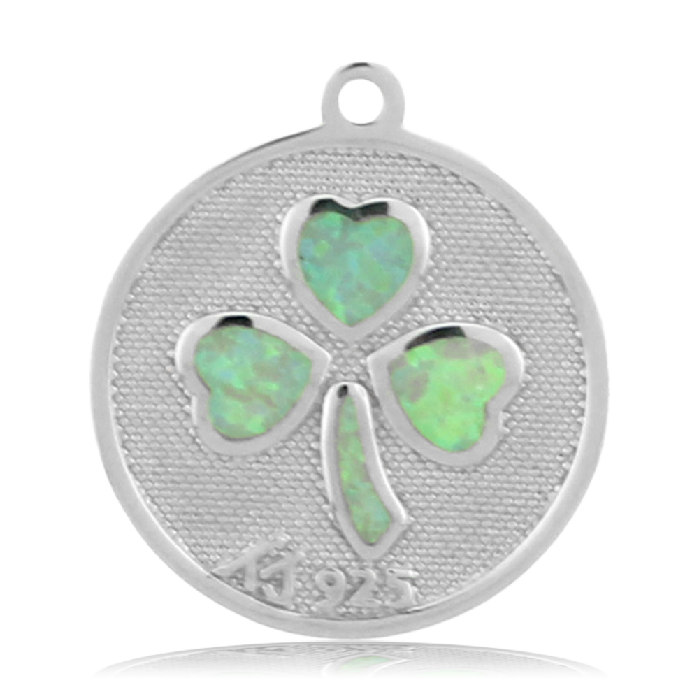 Limited Edition: Green Fire Agate Gemstone Bracelet with Journey Knot Sterling Silver Charm