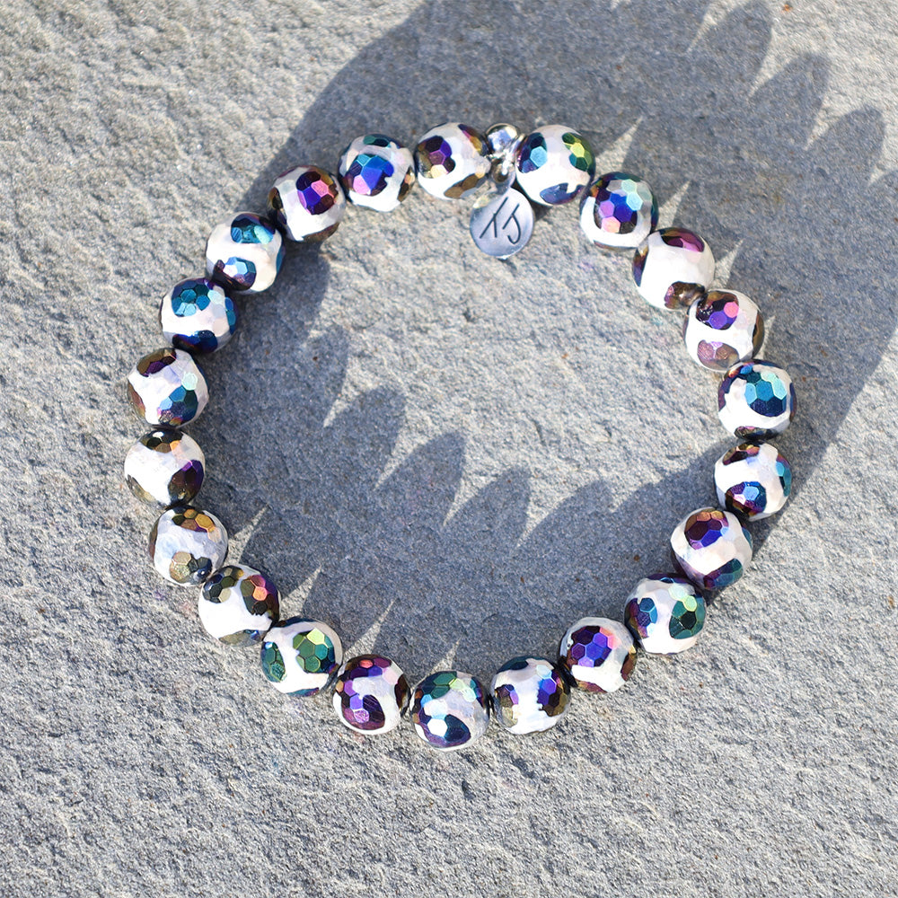 Limited Edition Magic Agate Stacker Bracelet