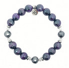 Limited Edition- Mystical Bracelet with Purple Tigers Eye Gemstones