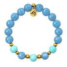 Limited Edition- Vibrance Bracelet with Cloud Blue Chalcedony Gemstones