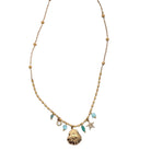 Live Shopping Limited Edition Golden Hour Seashell Exclusive Necklace