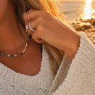 Live Shopping Limited Edition Sand & Sea Beaded Exclusive Necklace