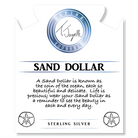 Madagascar Quartz Gemstone Bracelet with Sand Dollar Sterling Silver Charm