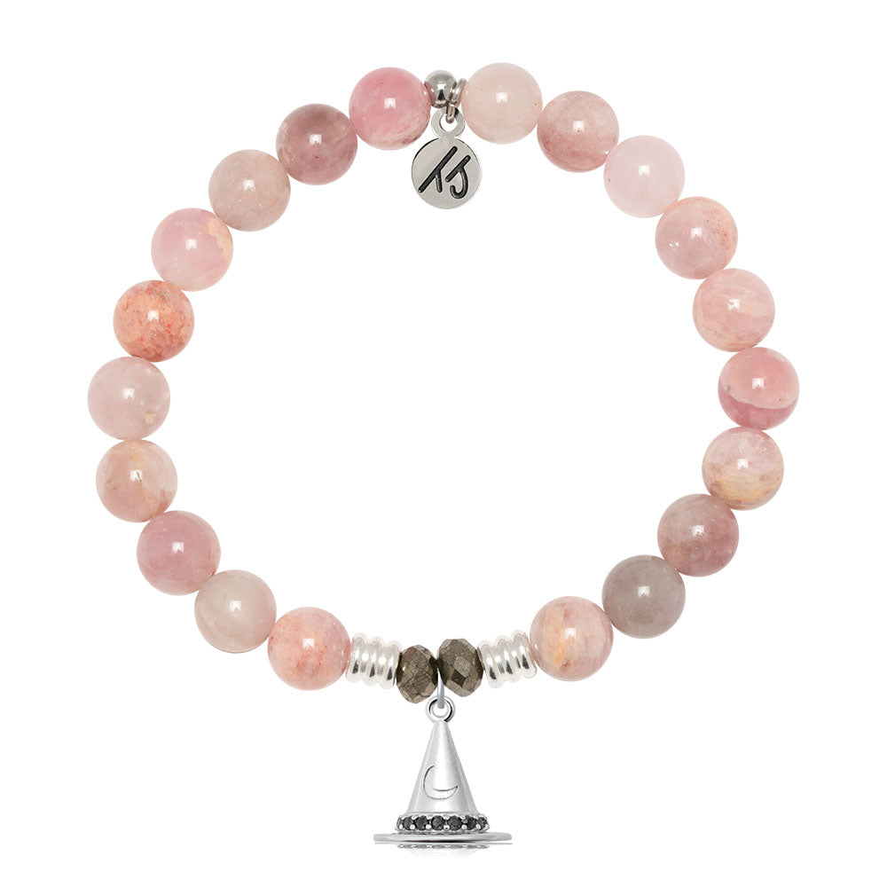 Madagascar Quartz Gemstone Bracelet with Spellbound Sterling Silver Charm