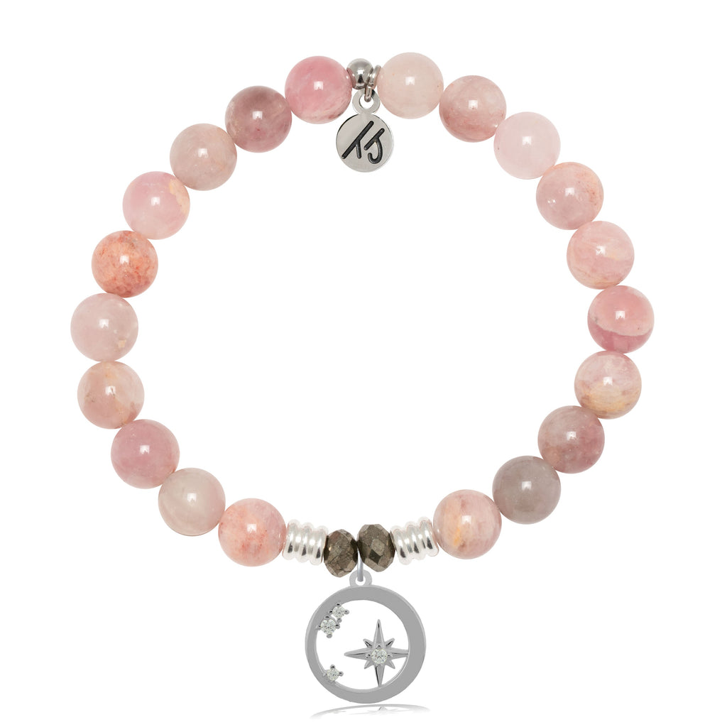 Madagascar Quartz Gemstone Bracelet with What is Meant to Be Sterling Silver Charm