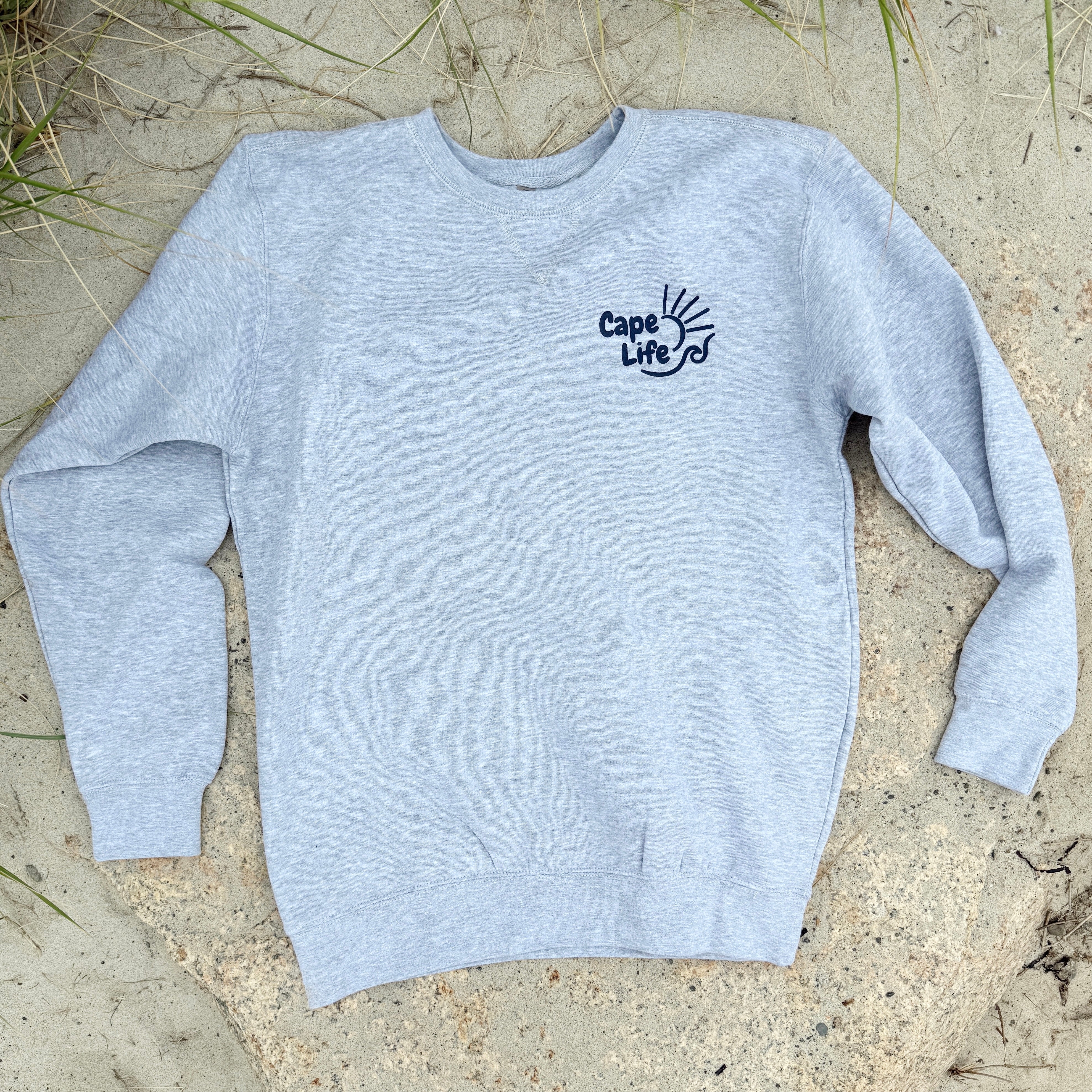 NEW Cape Life Crewneck Grey