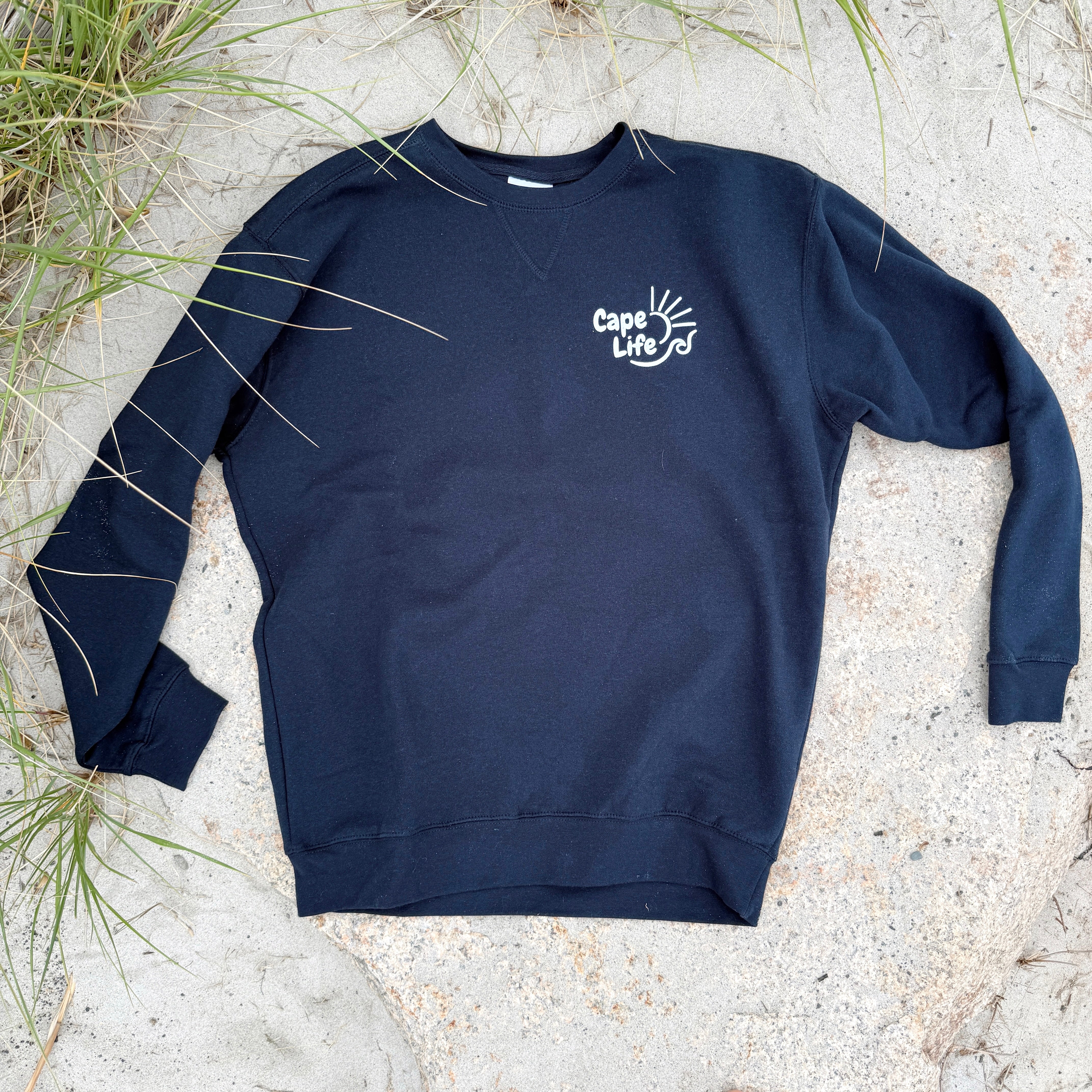 NEW Cape Life Crewneck Navy
