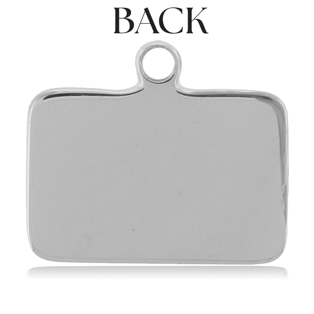 Personalized Charm-Engraved Dog Tag