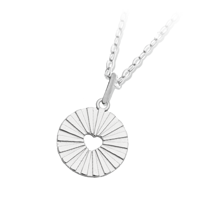 Prayers Collection: Prayers of Love Sterling Silver Charm Necklace