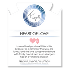 Precious Symbols Collection- Heart of Love Bracelet