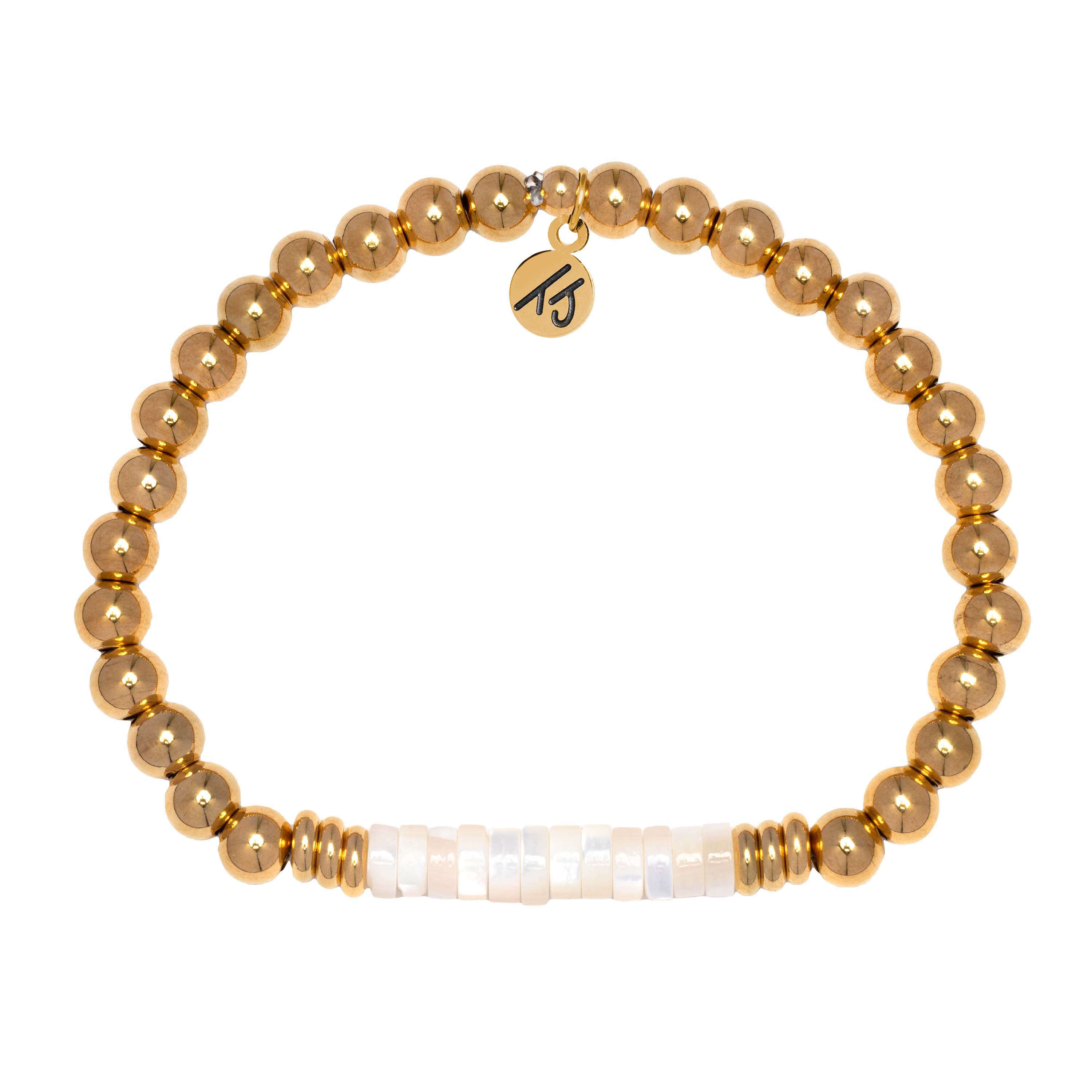 Purity Collection- Gold Gemstone Bracelet