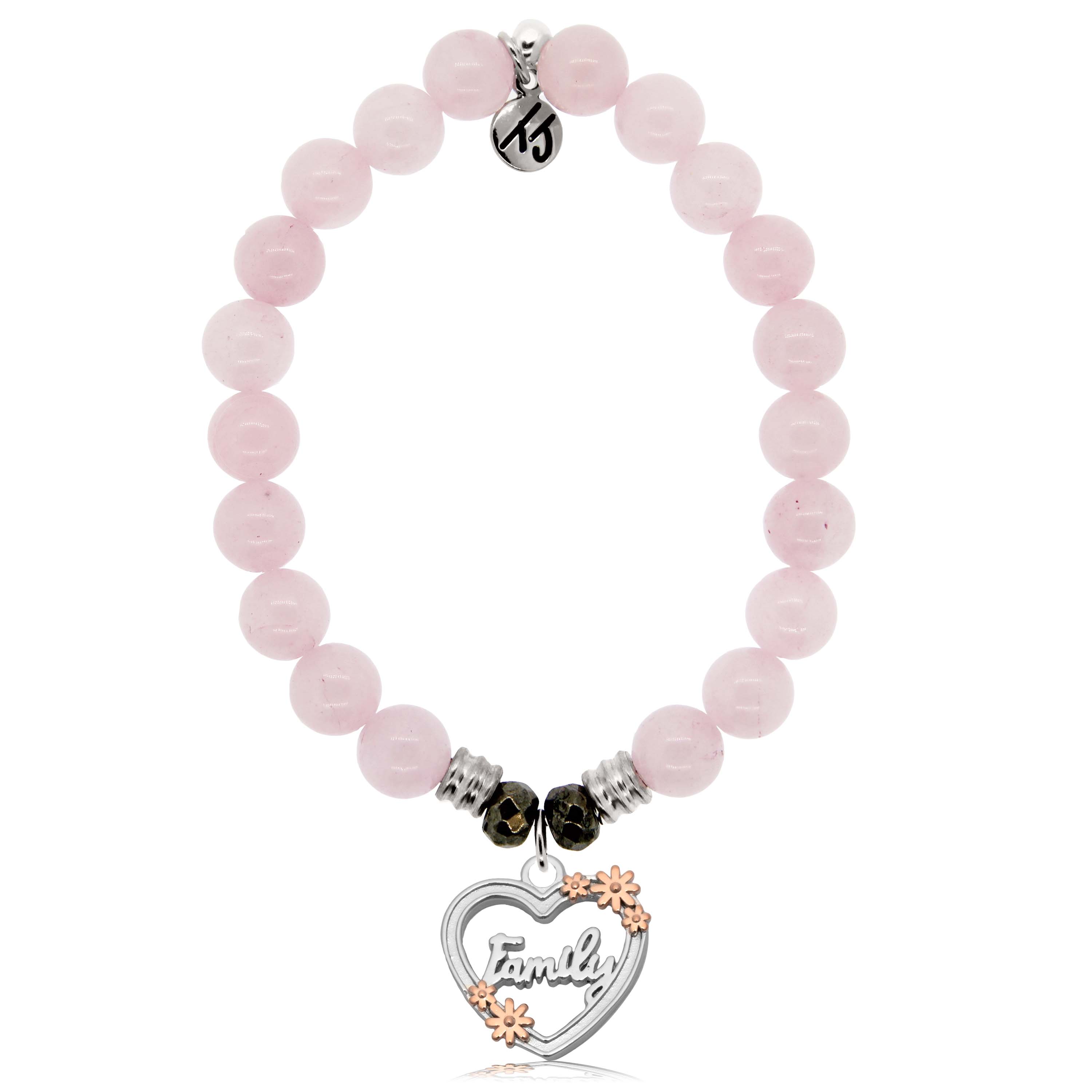 Buy The Sterling Silver Heart Love Charm Bracelet | JaeBee Jewelry