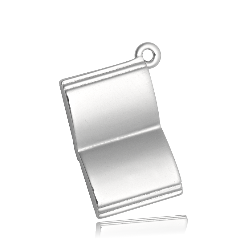 Rose Quartz Gemstone Bracelet with Your Story Sterling Silver Charm