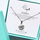 Seashell Sterling Silver Charm Necklace