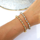 Serenity Collection- Gold Gemstone Bracelet