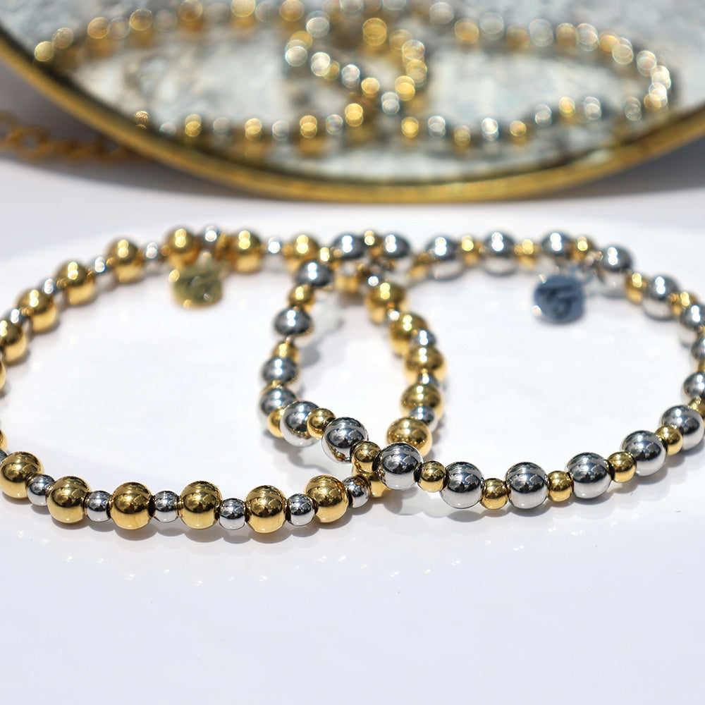 Serenity Collection- Gold Gemstone Bracelet