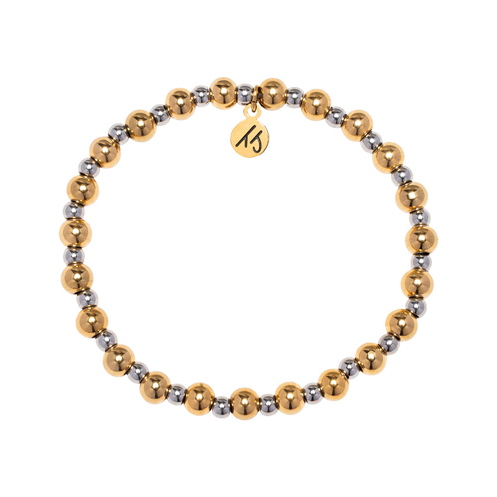 Serenity Collection- Gold Gemstone Bracelet