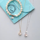 Shine Like A Diamond Gold Charm Necklace