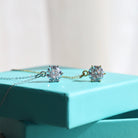 Shine Like A Diamond Sterling Silver Charm Necklace
