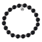 Silver Empowered Elegance Collection- Onyx Gemstone Bracelet