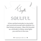 Soulful Collection- Aquamarine with Beige Jade Gemstone Bracelet