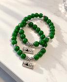 Special Edition Boston Lucky Charm Bracelet with Green Jade