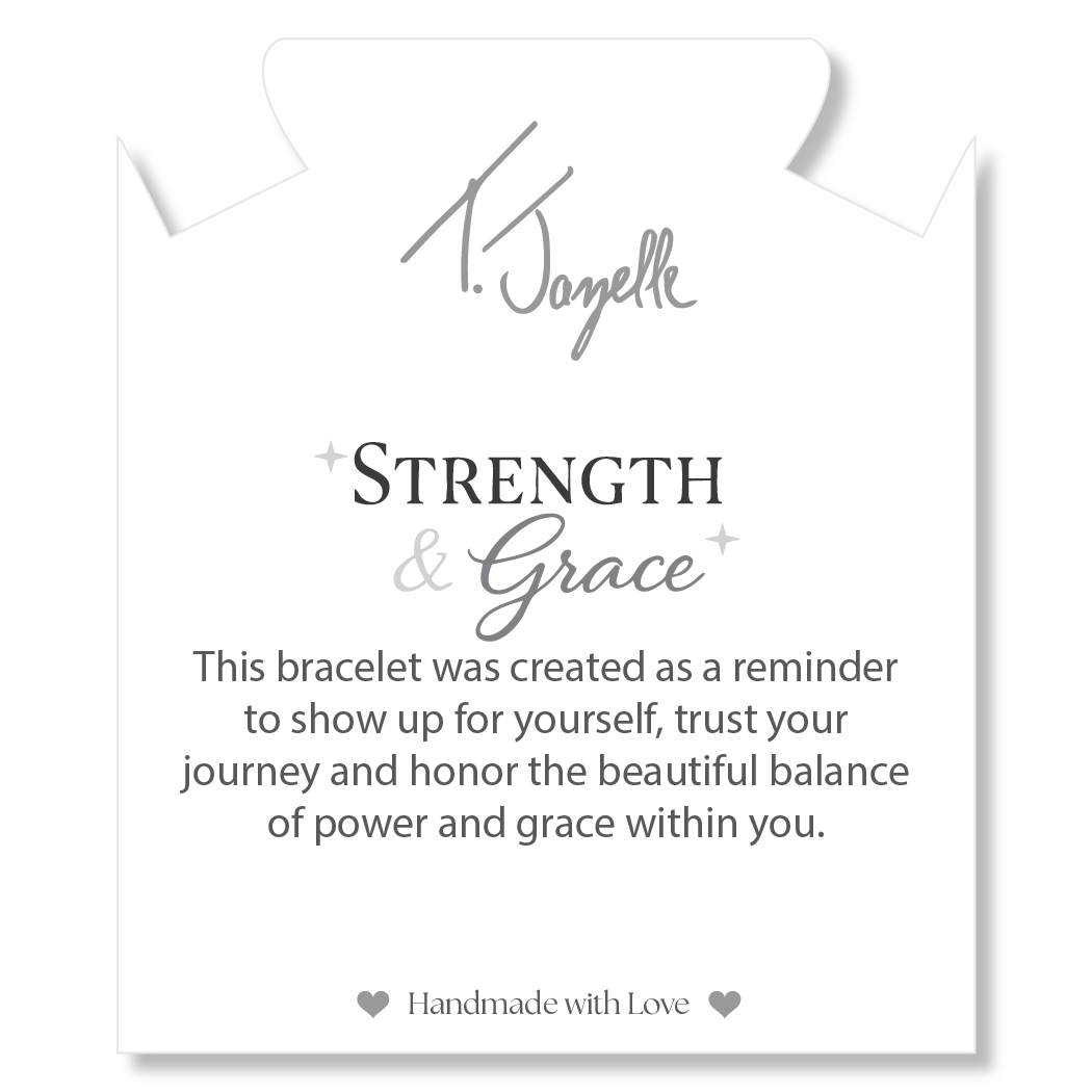 Strength & Grace Collection- Silver with Silver Bracelet