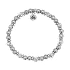 Strength & Grace Collection- Silver with Silver Bracelet
