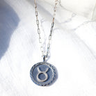 Taurus Sterling Silver Zodiac Necklace