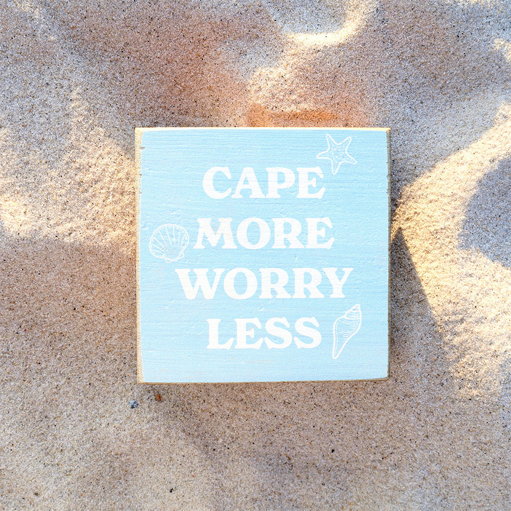 TJ Blocks of Inspiration- Cape More Worry Less