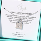 Unbreakable Friendship Sterling Silver Charm Necklace