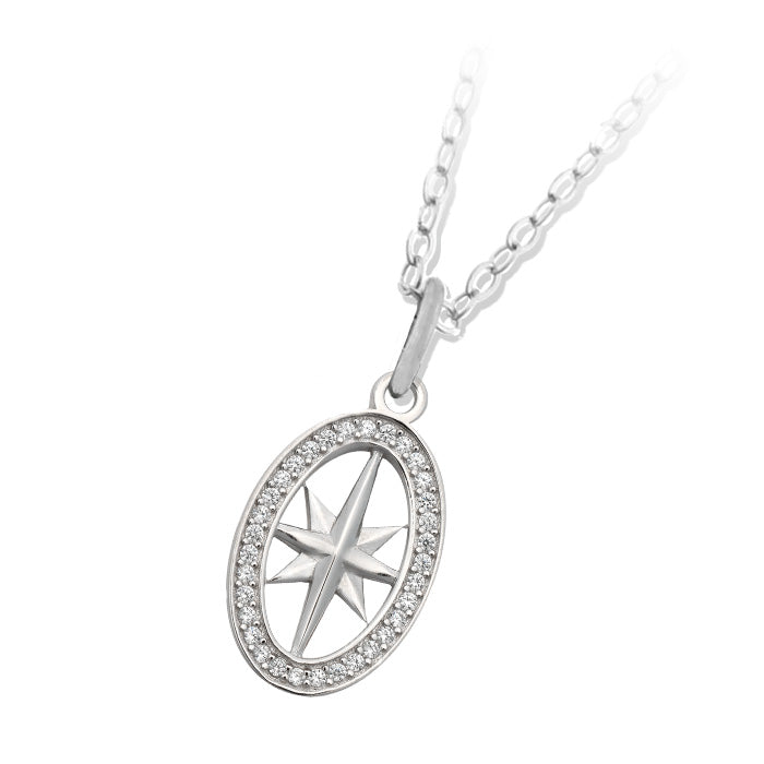 Unstoppable Sterling Silver Charm Necklace